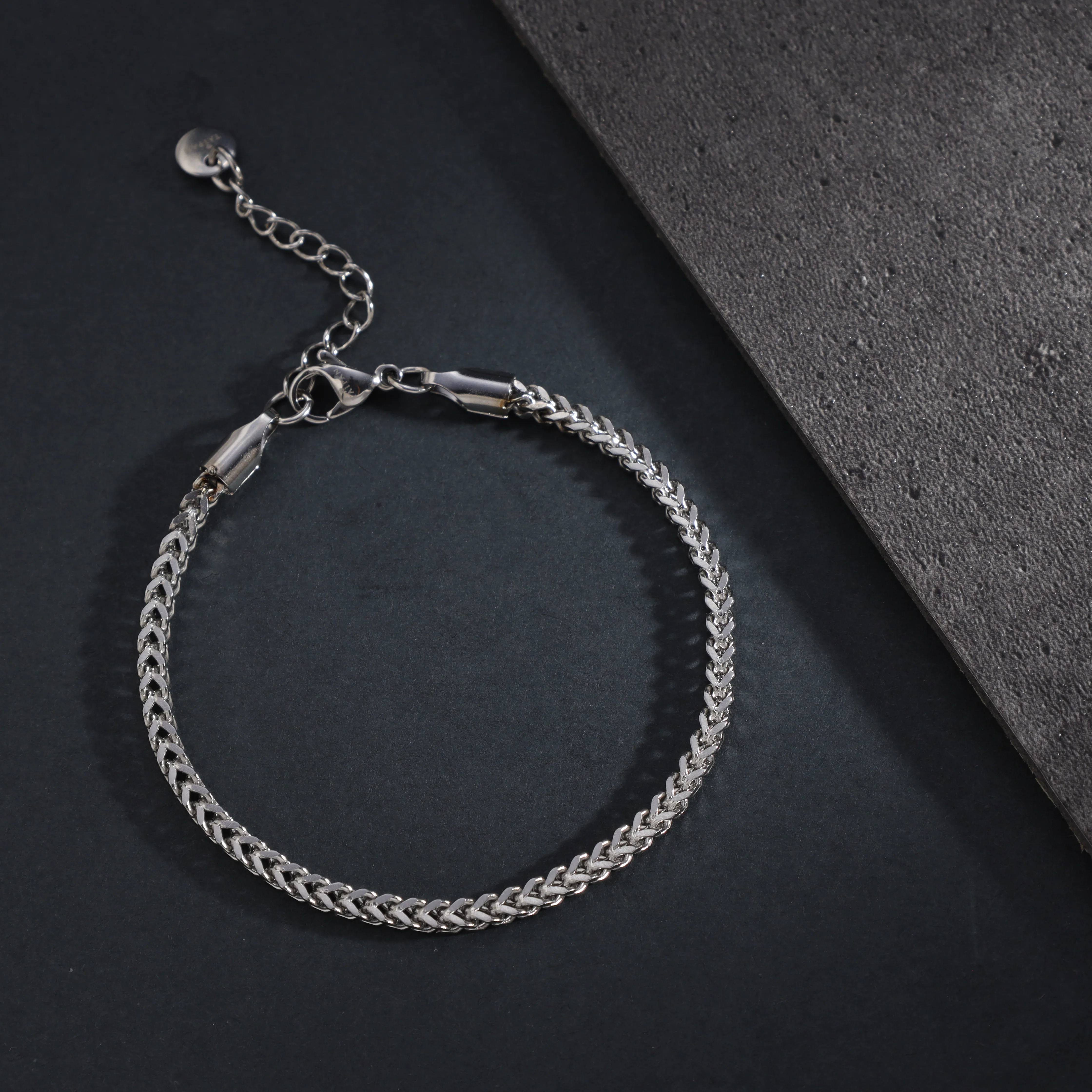 2,5mm Franco kette Armband aus Edelstahl - Image 2