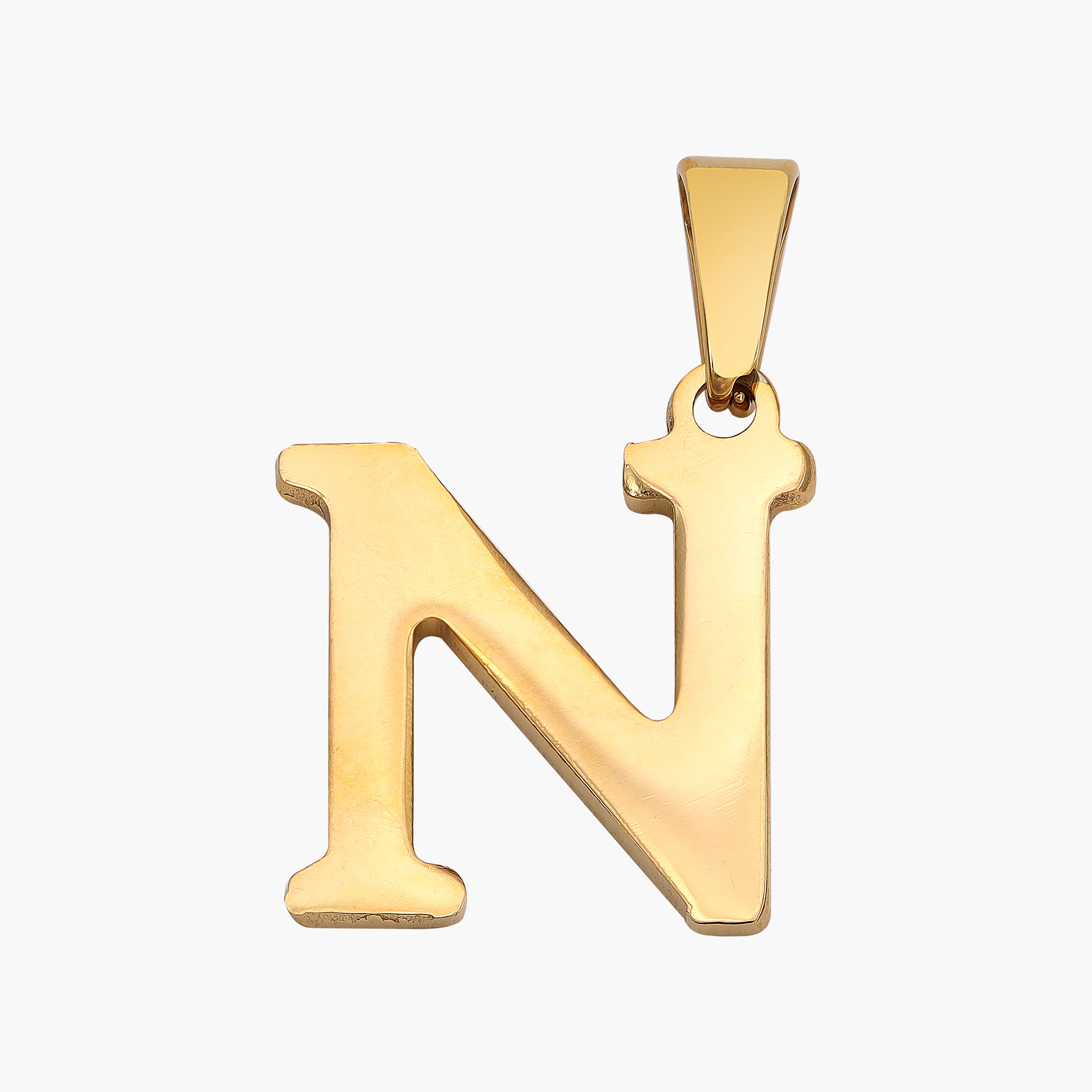 A-Z Alphabet Anhänger aus Edelstahl - Vergoldet - Image 37