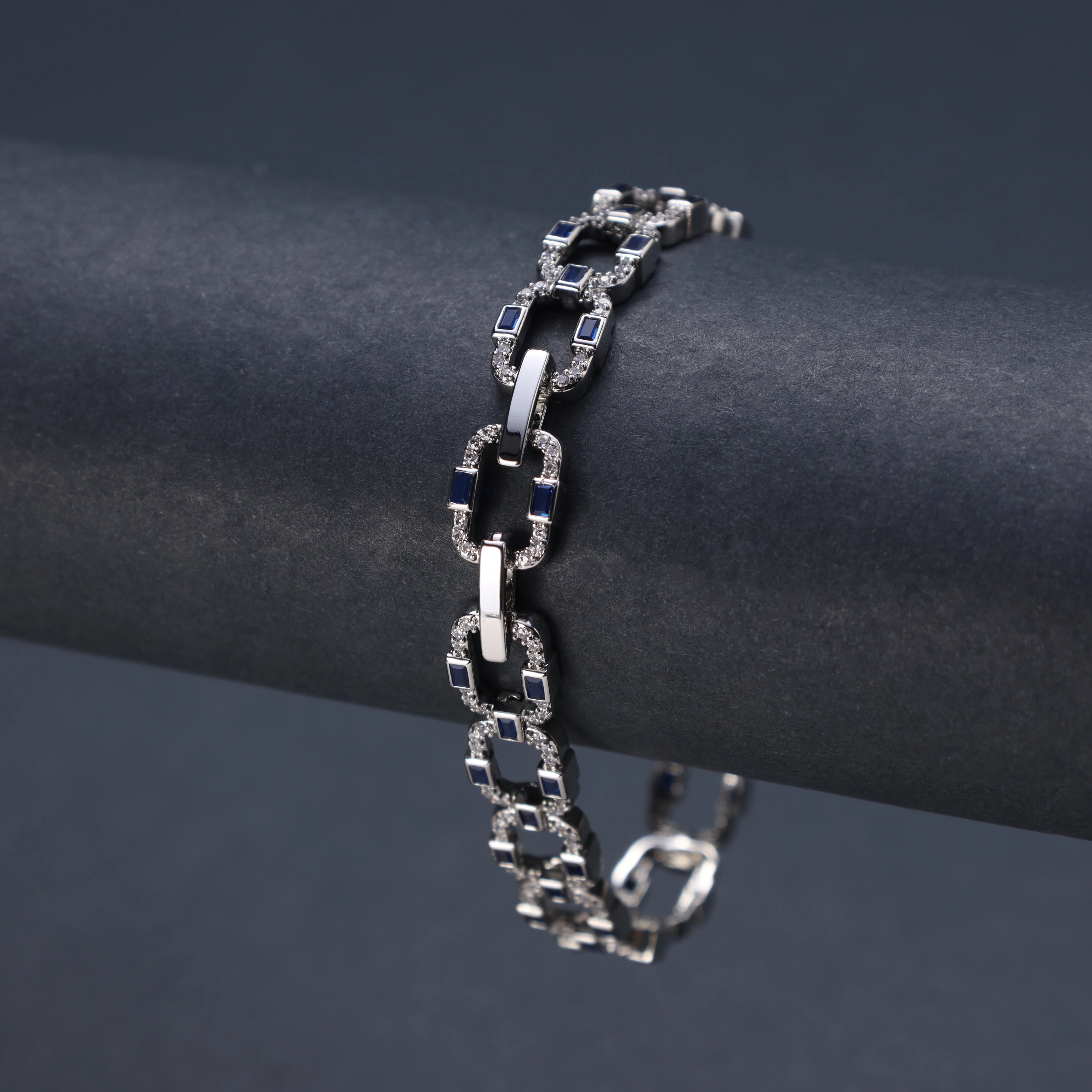 Damen Iced out stil Armband 8,5mm breit - Image 3