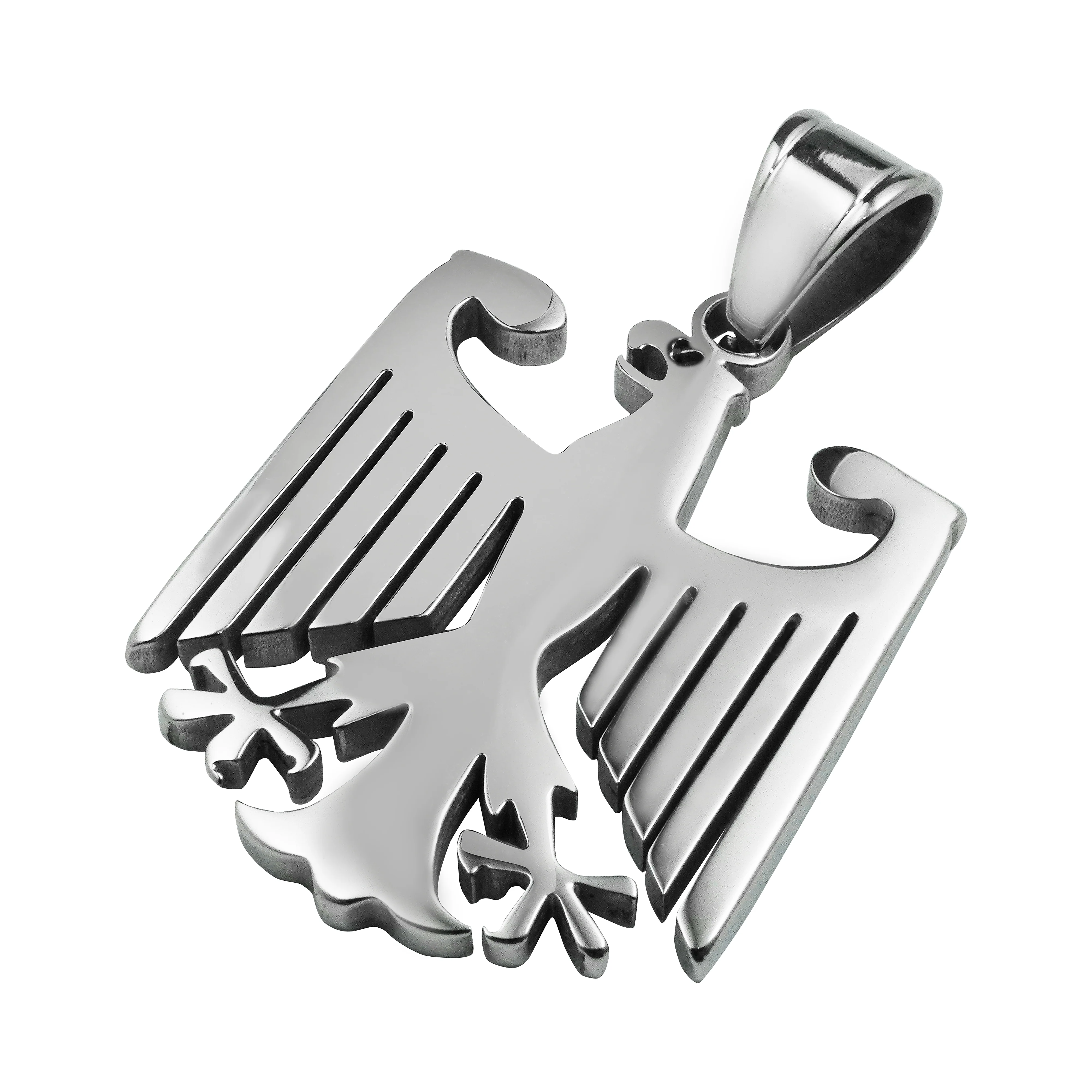 Deutscher Adler Anhänger aus Edelstahl Deutschland - Image 2