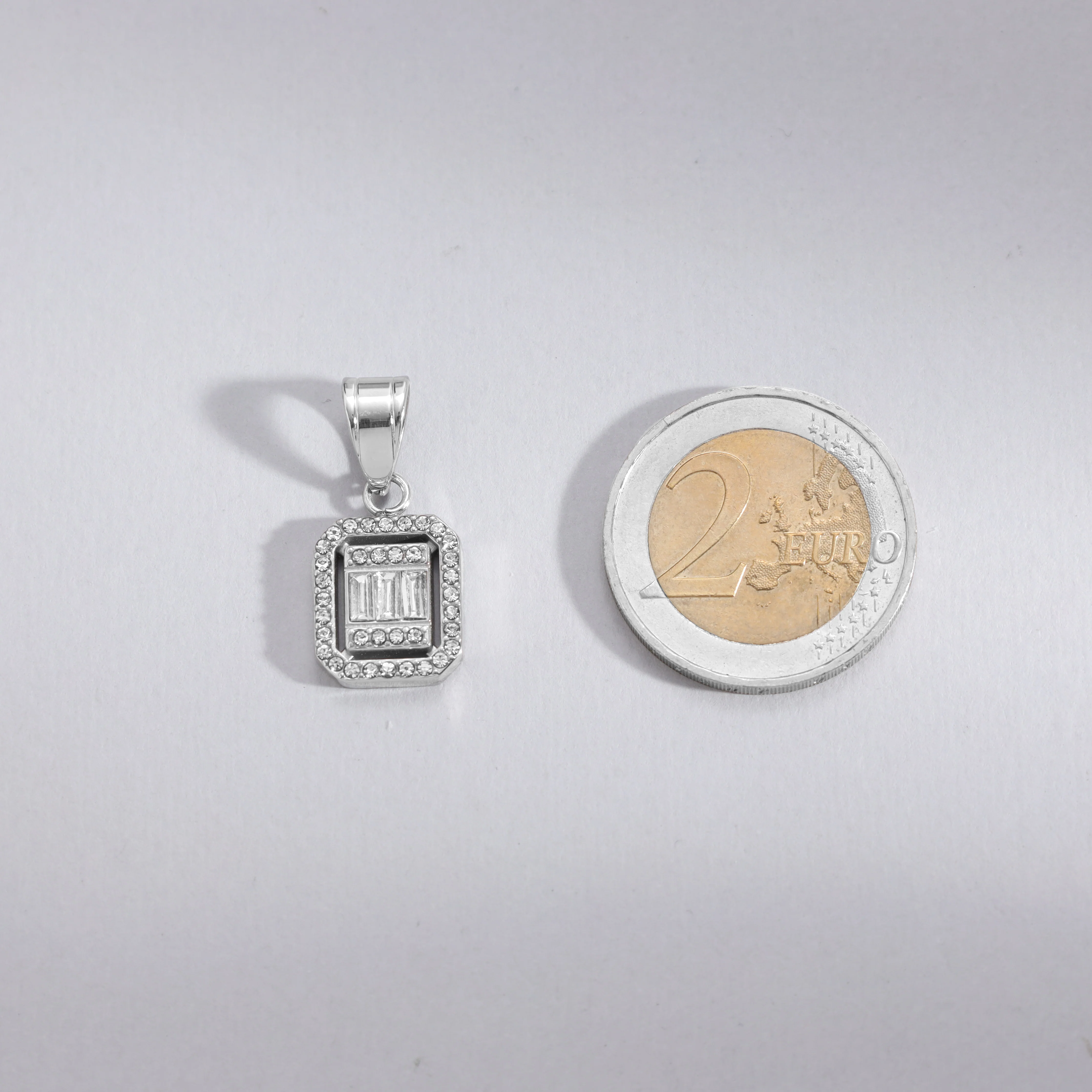 Iced out stil Anhänger aus Edelstahl - Image 3