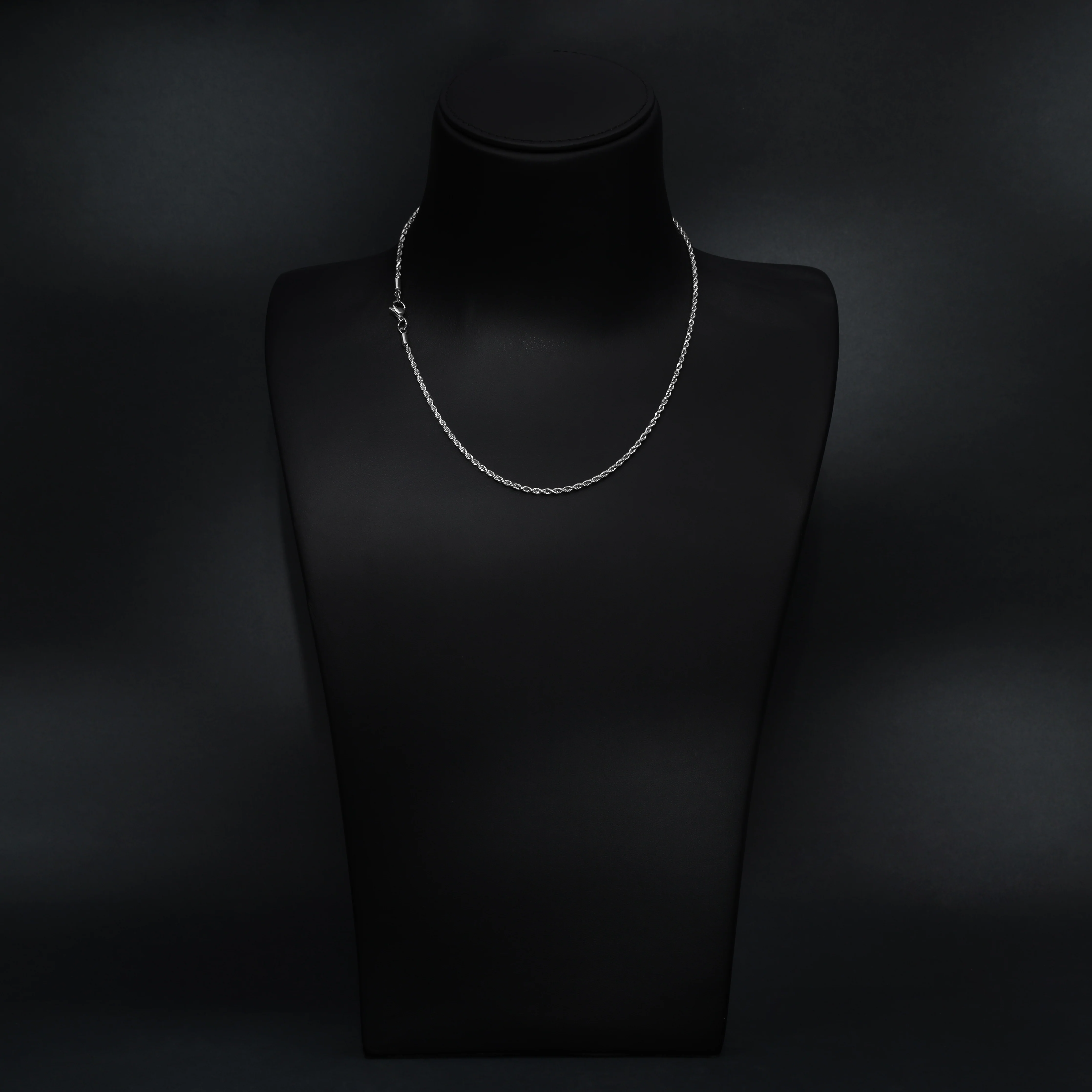 Kordelkette Rope Chain 2,4mm breit aus Edelstahl - Image 4