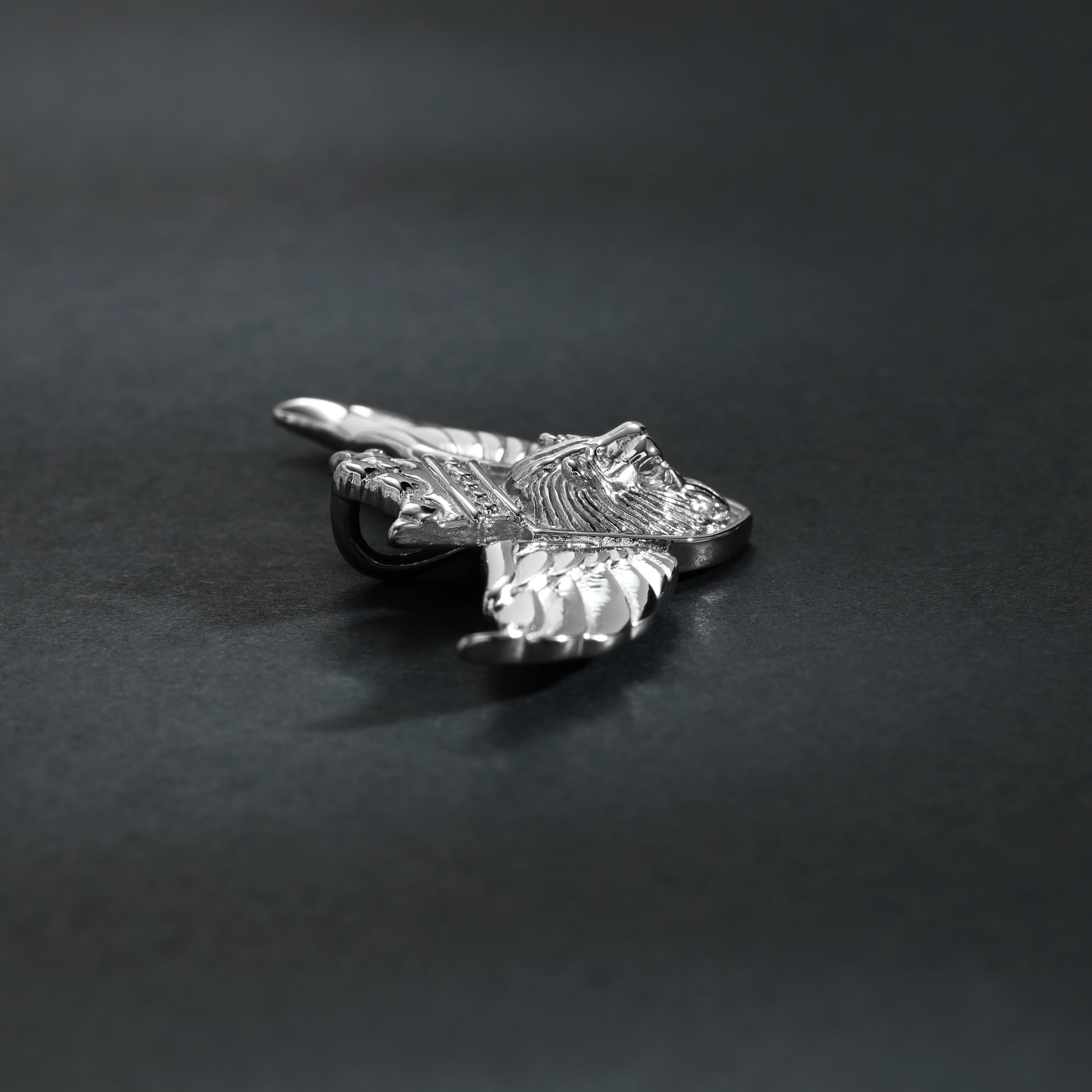 Verschiedene Anhänger aus Edelstahl 2 Bullet / Löwe Flügel / Patrone Bullet - Image 6